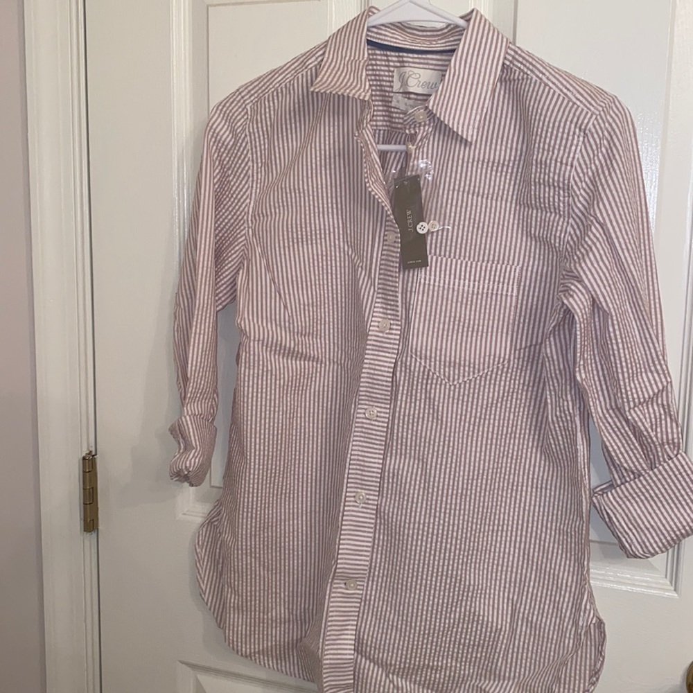 J.Crew Classic Button Down Top